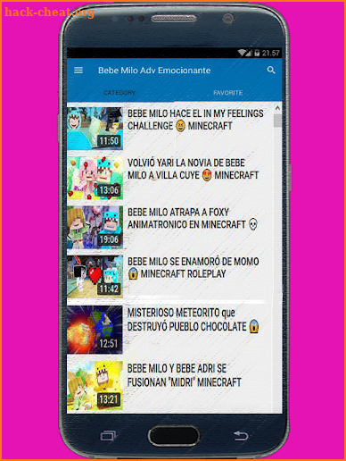 Bebe Milo Adv Emocionante screenshot