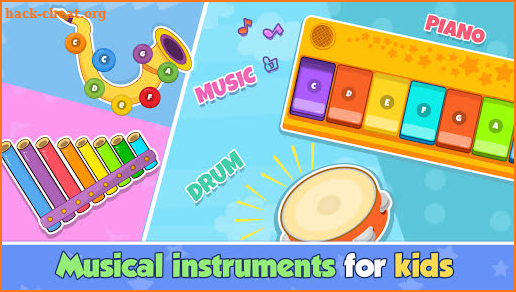 Bebi piano, drums, xylophone.. screenshot