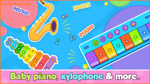 Bebi piano, drums, xylophone.. screenshot