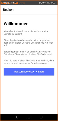 Beckon Access screenshot