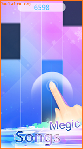 Becky G Piano Tiles screenshot