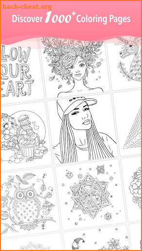 Becolor - Creative Coloring Book screenshot