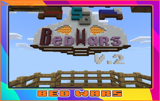 Bed Wars Map for minecraft screenshot