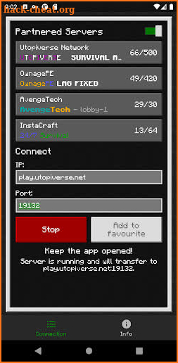 BedrockTogether screenshot