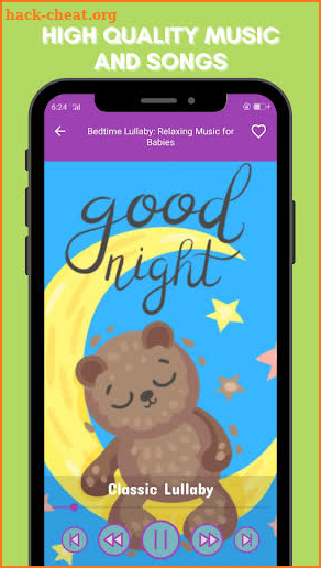 Bedtime Lullaby: Relaxing Music for Babies screenshot