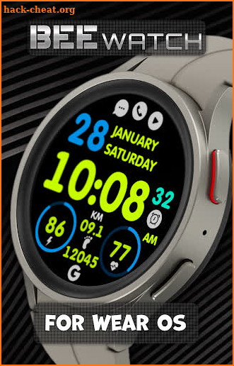 BEE LCD 4 Watchface screenshot