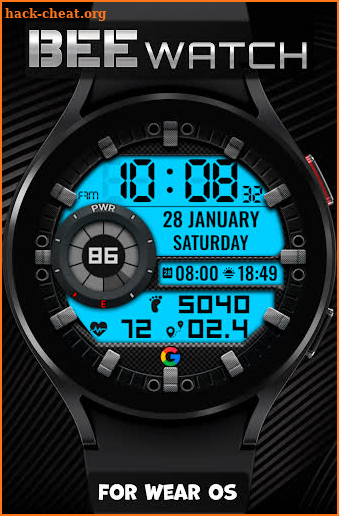 BEE LCD 5 Watchface screenshot