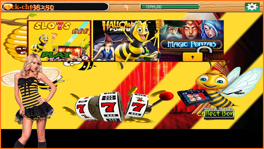 Bee Slots Machine screenshot