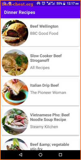 Beef Recipes screenshot