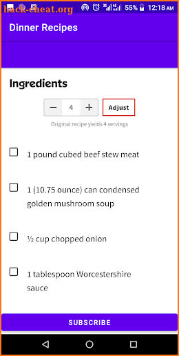 Beef Recipes screenshot