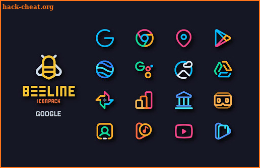 BeeLine Icon Pack screenshot