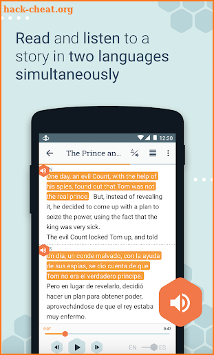 Beelinguapp: Learn Languages with Audio Books screenshot