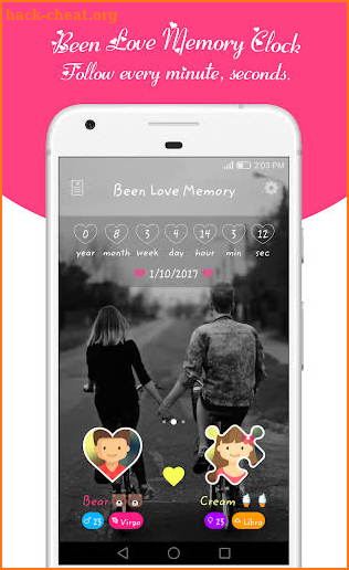 Been Love Memory -Love Counter screenshot