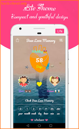 Been Love Memory -Love Counter screenshot