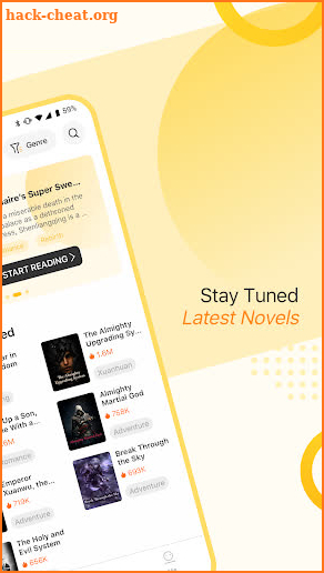 Beenovel — Stay Tuned Latest Novels screenshot