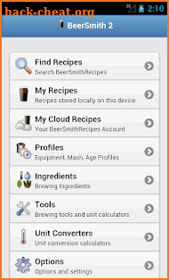 BeerSmith 2 Mobile Homebrewing screenshot