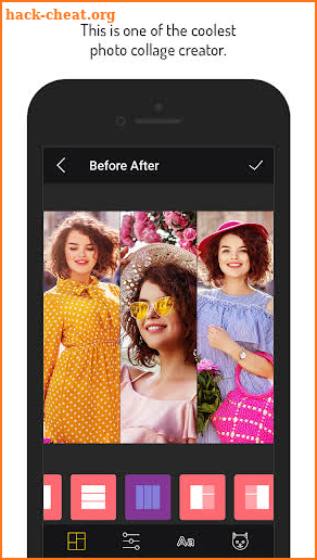 Before and After Collage screenshot