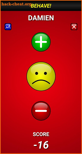 Behave! - Simple points tracker for kid behavior screenshot