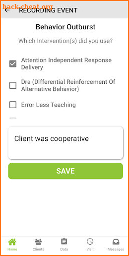 Behaviorsoft screenshot