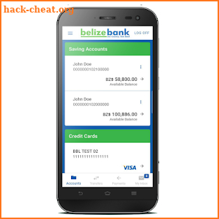 Belize Bank Mobile Banking screenshot