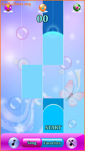 Bella Poarch Piano Tiles screenshot