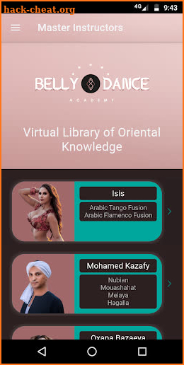 Belly Dance App screenshot