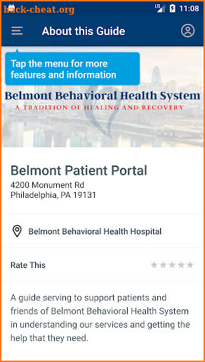 Belmont Behavioral Health screenshot