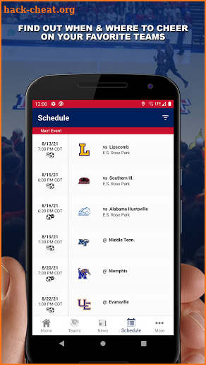 Belmont Bruins screenshot