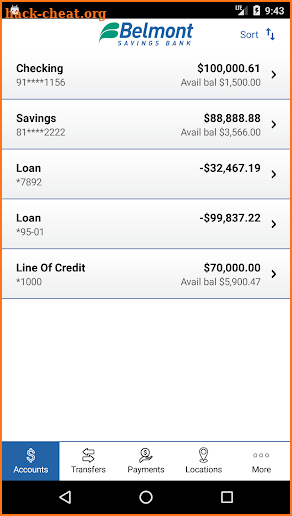 Belmont Savings - Mobile screenshot