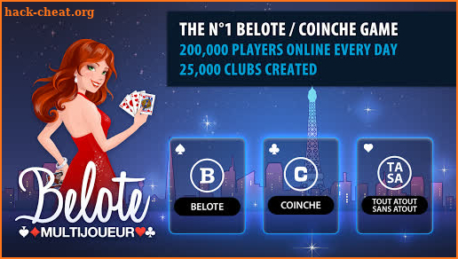 Belote Multiplayer screenshot