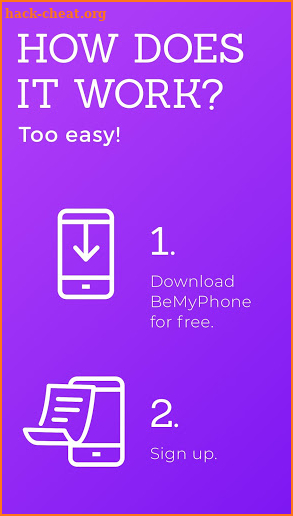 Bemyphone: remote access and backup for your phone screenshot