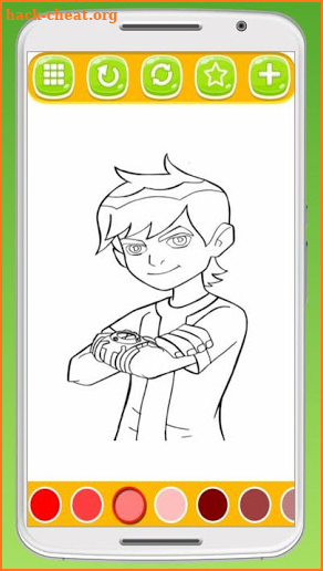 Ben 10 Coloring Pages screenshot