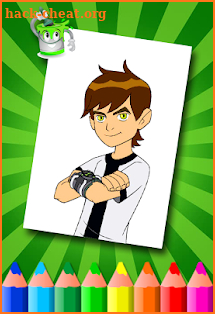 Ben 10 Colouring Book screenshot