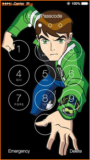 Ben 10 Ultimate Alien HD Lock Screen screenshot