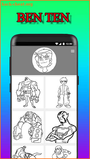 ben coloring 10 ultimate of tens aliens 2020 screenshot