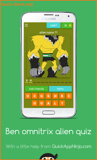 Ben Omnitrix : Alien Quiz screenshot