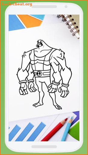 Ben10 Coloring Book screenshot