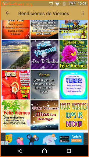 Bendiciones de Viernes screenshot