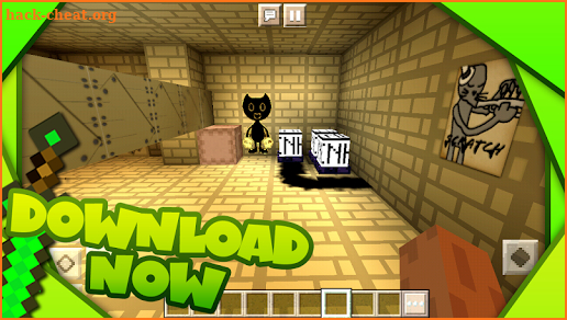 Bendy 2018 Horror Survival Adventure for MCPE screenshot