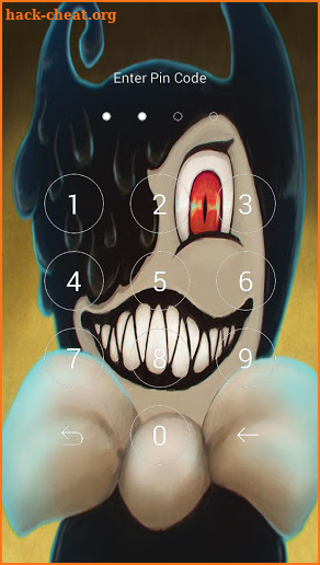 bendy ink machine lock screen screenshot