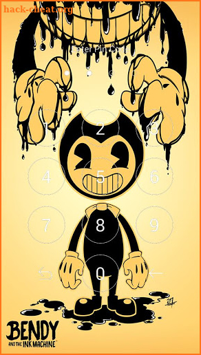 bendy ink machine lock screen screenshot