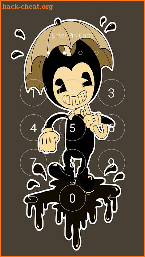 bendy ink machine lock screen screenshot