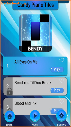 Bendy Piano Tiles 2019 screenshot