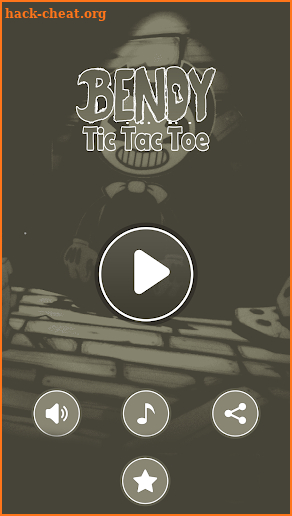 Bendy Tic Tac Toe screenshot