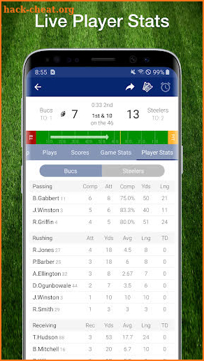 Bengals Football: Live Scores, Stats, & Games screenshot