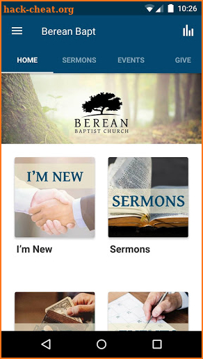 Berean Baptist screenshot