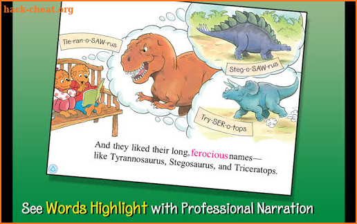 Berenstain Bears Dinosaur Dig screenshot