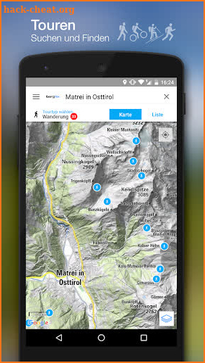 bergfex Tours & GPS Tracking Running Hiking Bike screenshot