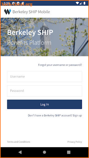 Berkeley SHIP Mobile screenshot