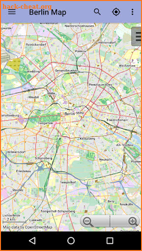 Berlin Offline City Map screenshot